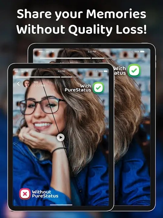 Pure Status V2024.16 MOD APK (Premium Unlocked, No Ads) GETMODSAPK