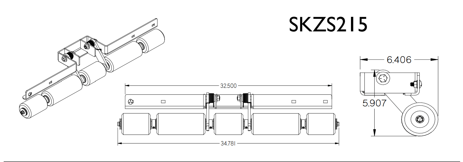 WRIGHT ZK 61” & 72” Lawn Stripe Kit