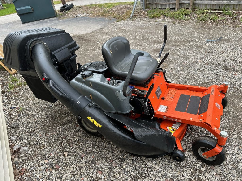 46″ Husqvarna RZ4623 Zero Turn Mower W/ Rear Bagger! 64 A Month Lawn