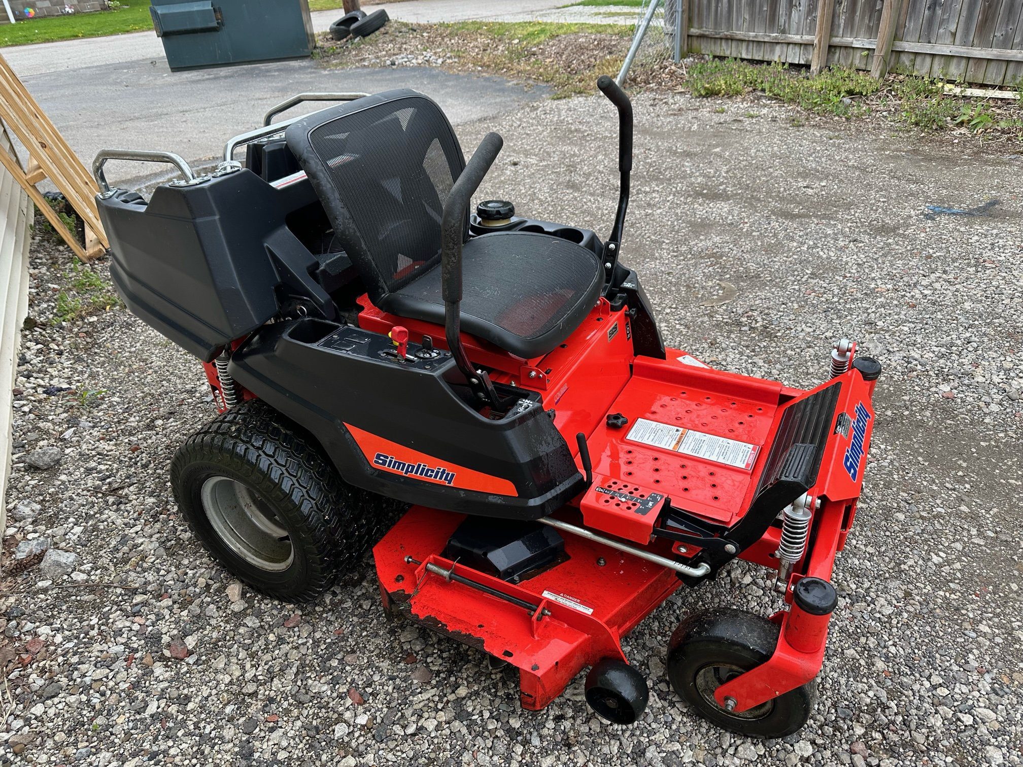 52" Simplicity Courier Zero Turn Mower W/ 25hp! Only 68 A Month
