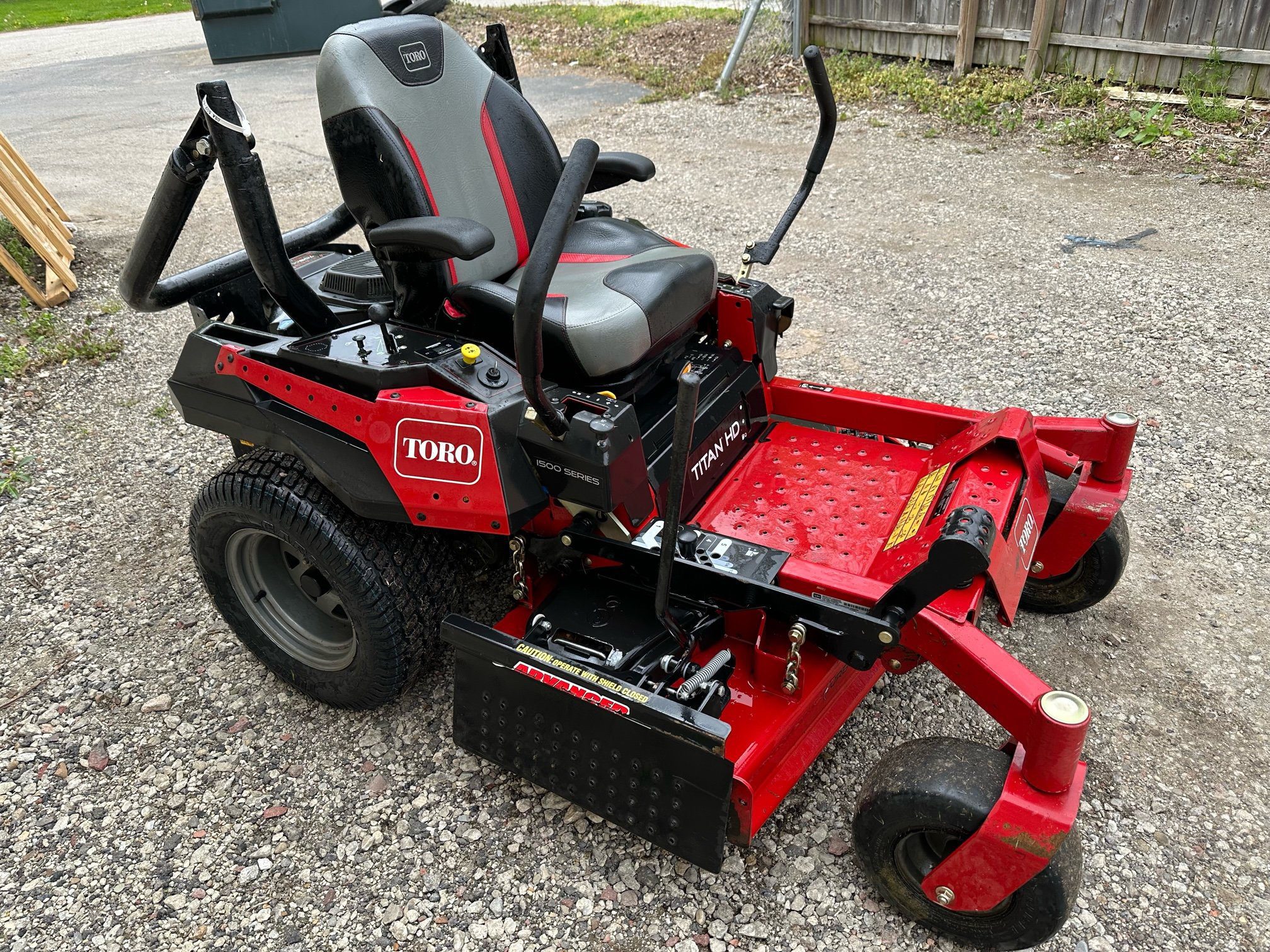 48" Toro Titan HD 1500 Commercial Zero Turn Mower! Only 98 A Month
