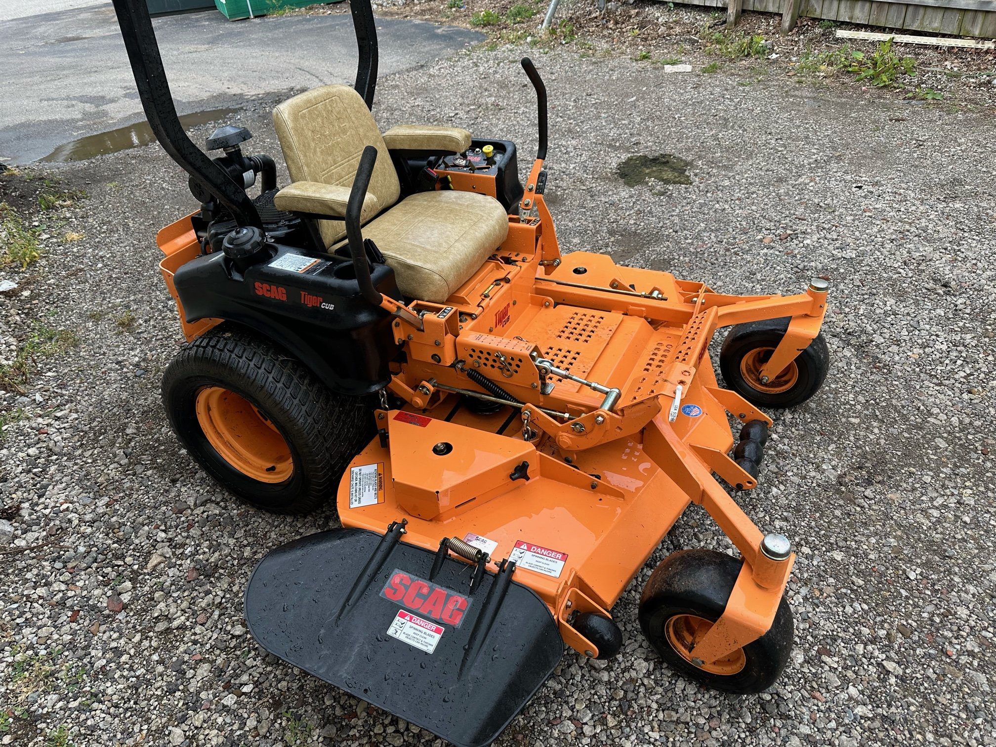 61" Scag Tiger Cub Commercial Zero Turn! Only 379 Hours! 108 A Month