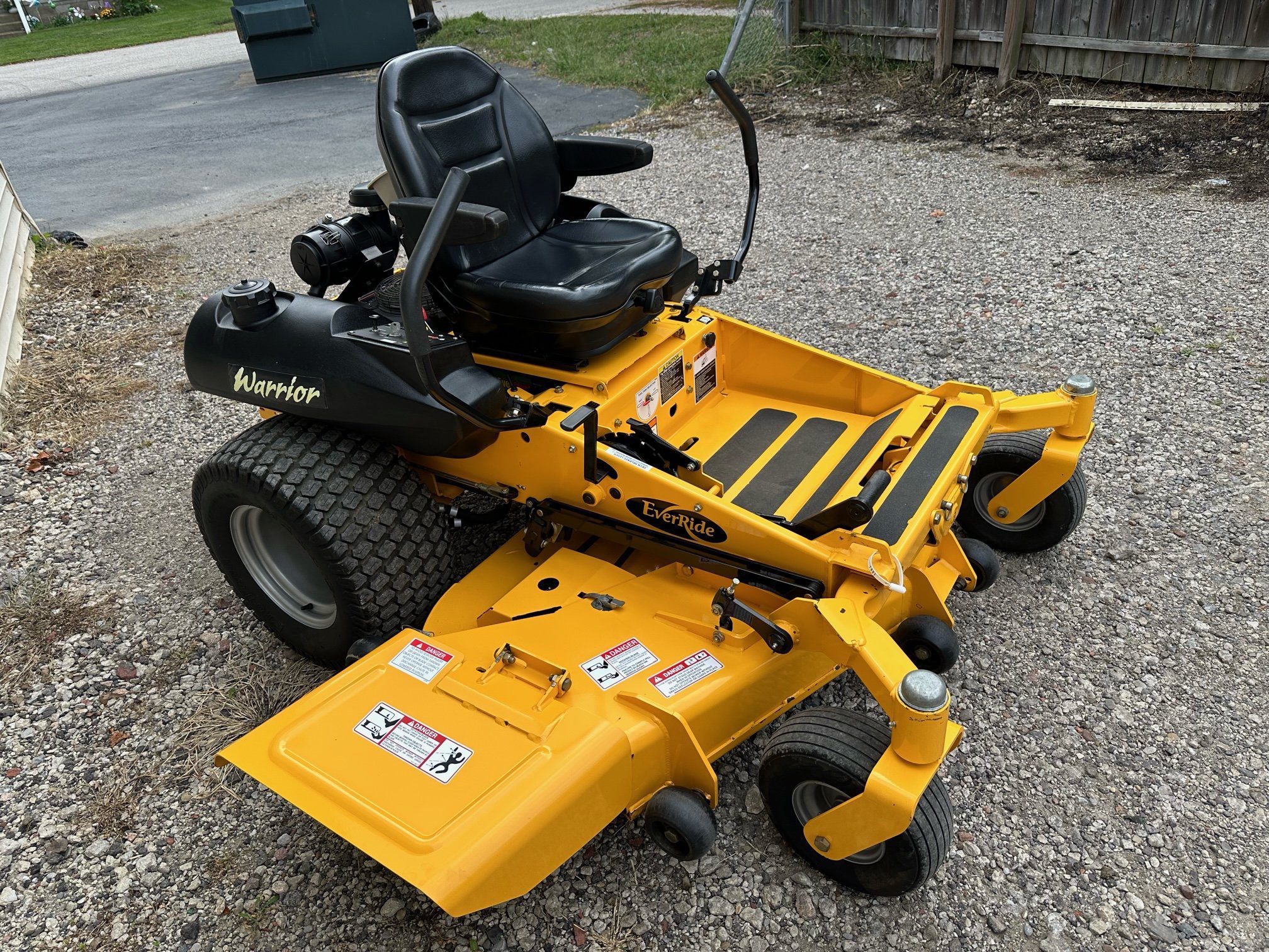 60" EverRide Warrior Commercial Zero Turn W/ Kawasaki! Nice Shape