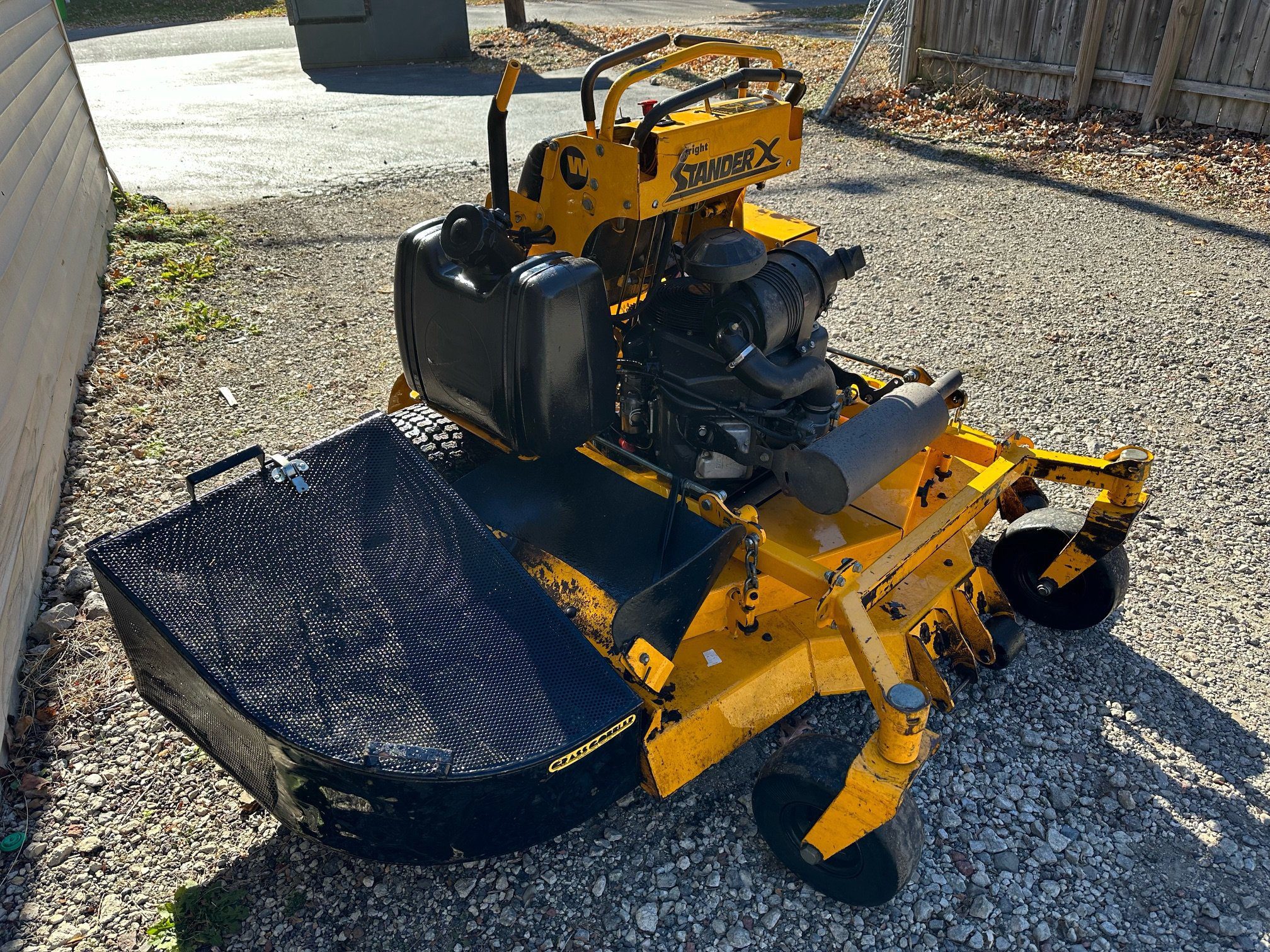 52" Wright Stander X Commercial Stand On W/ Bagger! 68 A Month! Lawn