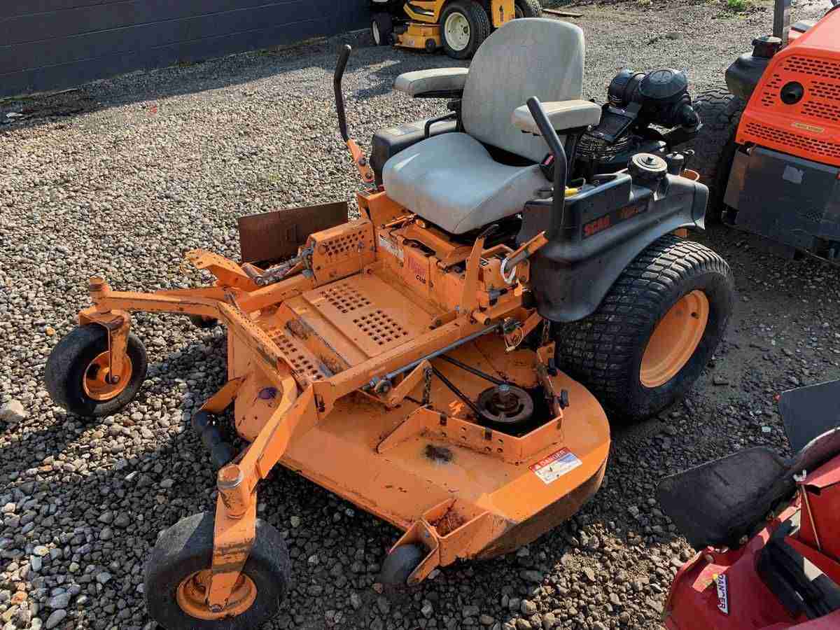 61IN SCAG TIGER CUB COMMERCIAL ZERO TURN MOWER W/ 25HP KAW 55 A MONTH