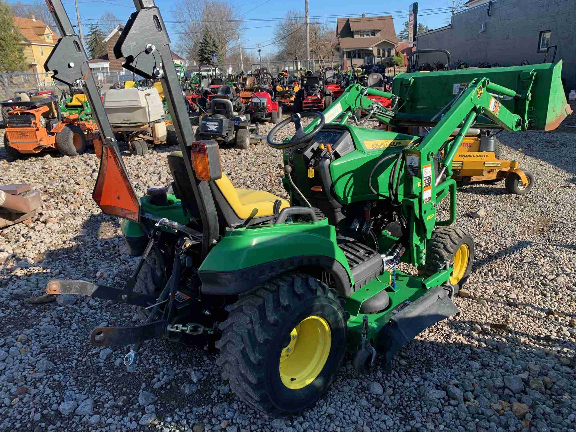 60IN JOHN DEERE 1023E TRACTOR WITH LOADER! 128 A MONTH