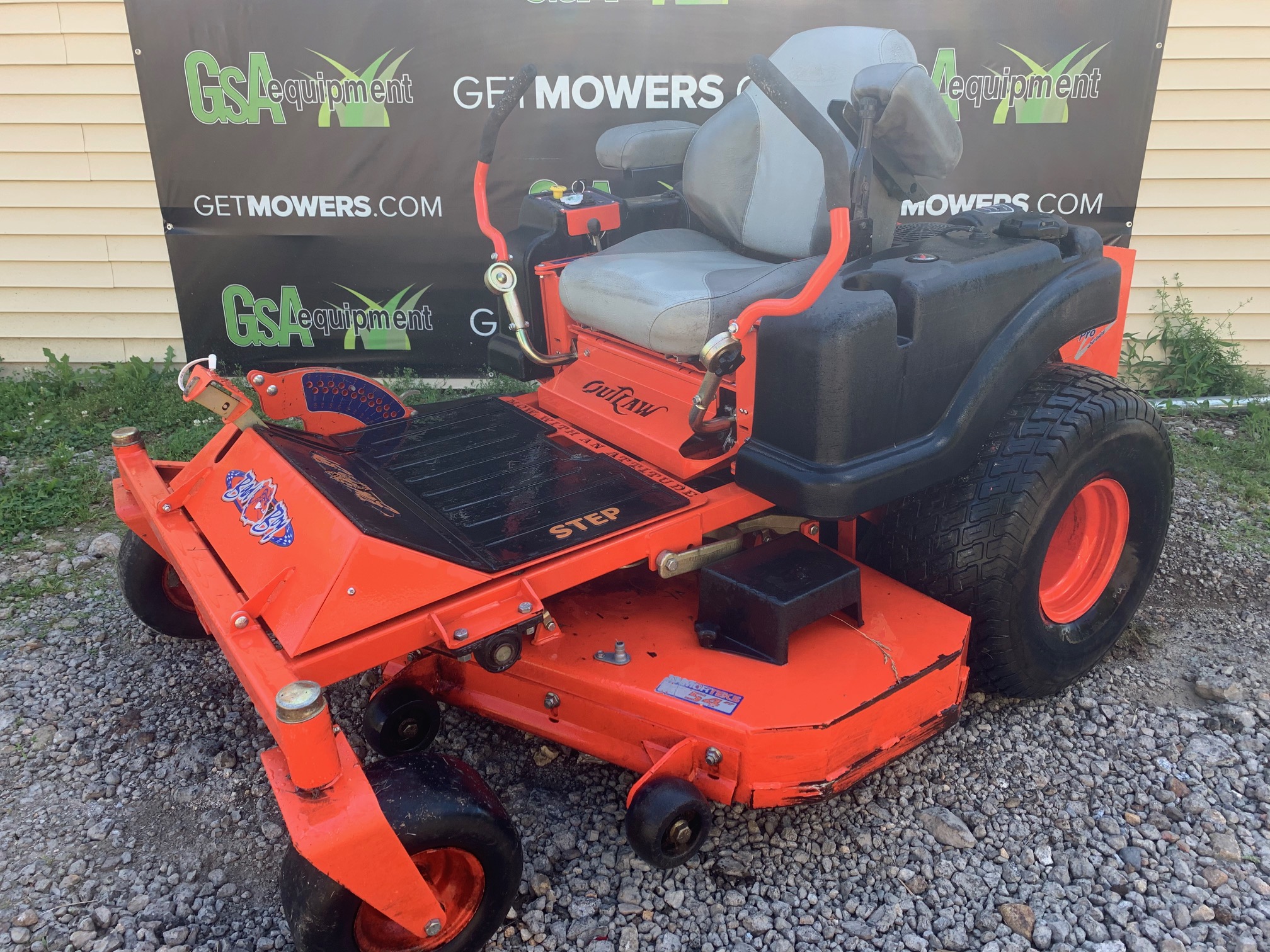 54in Bad Boy Outlaw Commercial Zero Turn W 30 Hp Engine 87 A Month Gsa Equipment New Used Lawn Mowers And Mower Repair Service Canton Akron Wadsworth Ohio