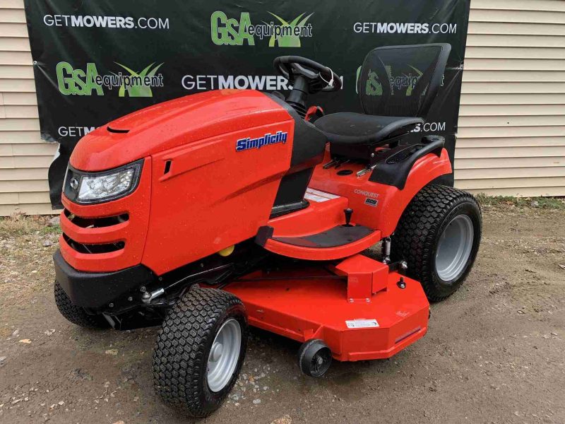 52IN SIMPLICITY CONQUEST GARDEN TRACTOR W/ONLY 62 HOURS! 112 A MONTH