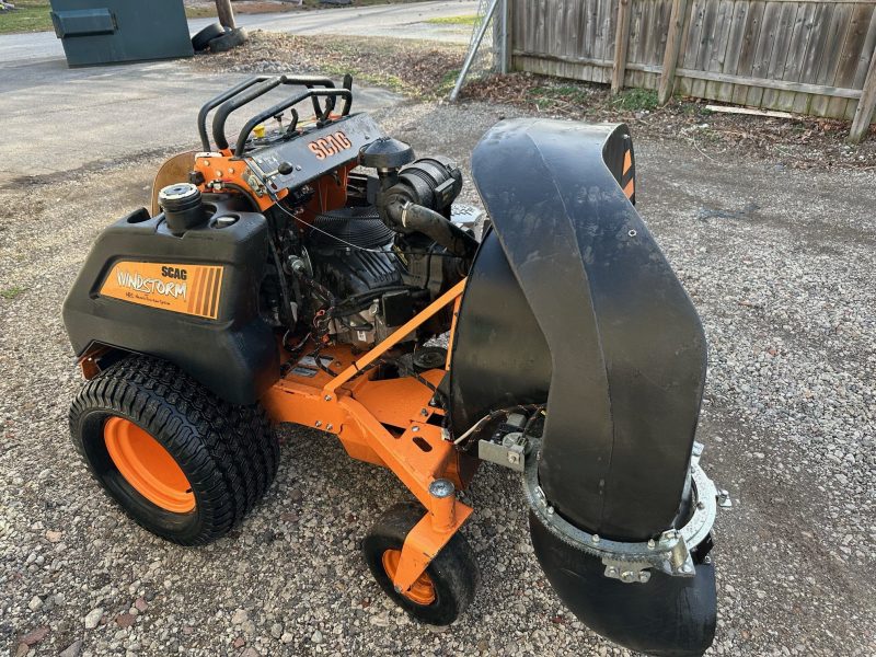 2020 Scag Windstorm Commercial Stand On Blower W/ 37hp! 206 Hours! Lawn Mowers for Sale