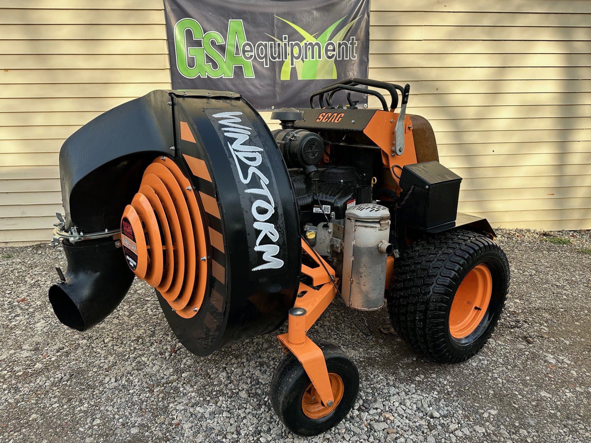 2020 Scag Windstorm Commercial Stand On Blower W/ 37hp! 206 Hours