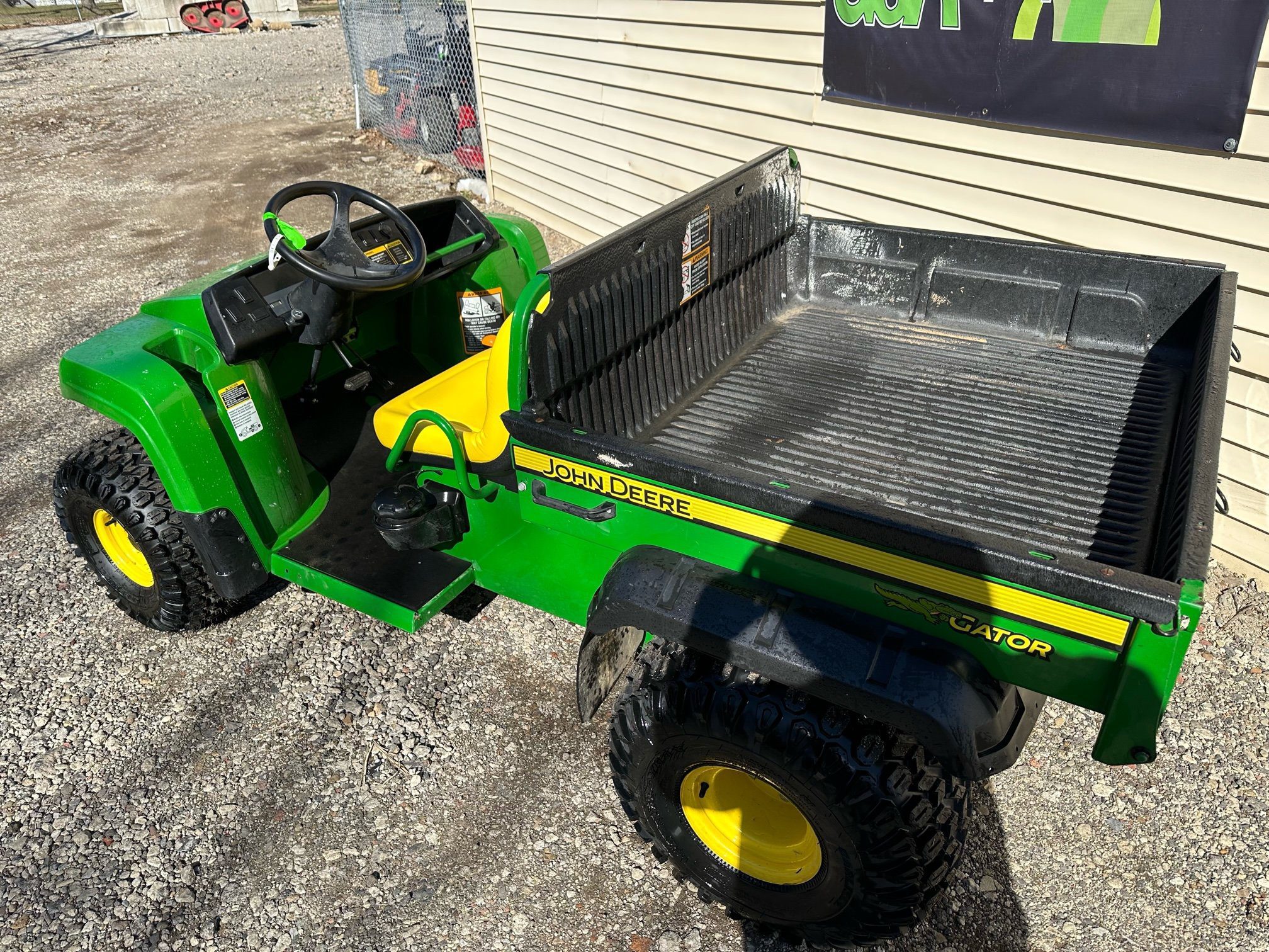 John Deere TS 4X2 Gator Utility Vehicle W/ Kawasaki! Nice Shape! Lawn