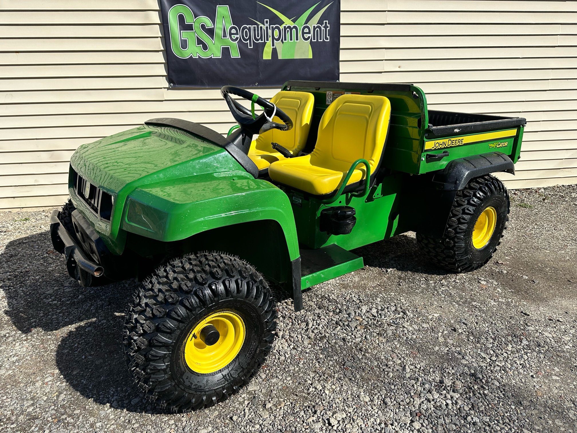 John Deere TS 4X2 Gator Utility Vehicle W/ Kawasaki! Nice Shape! Lawn