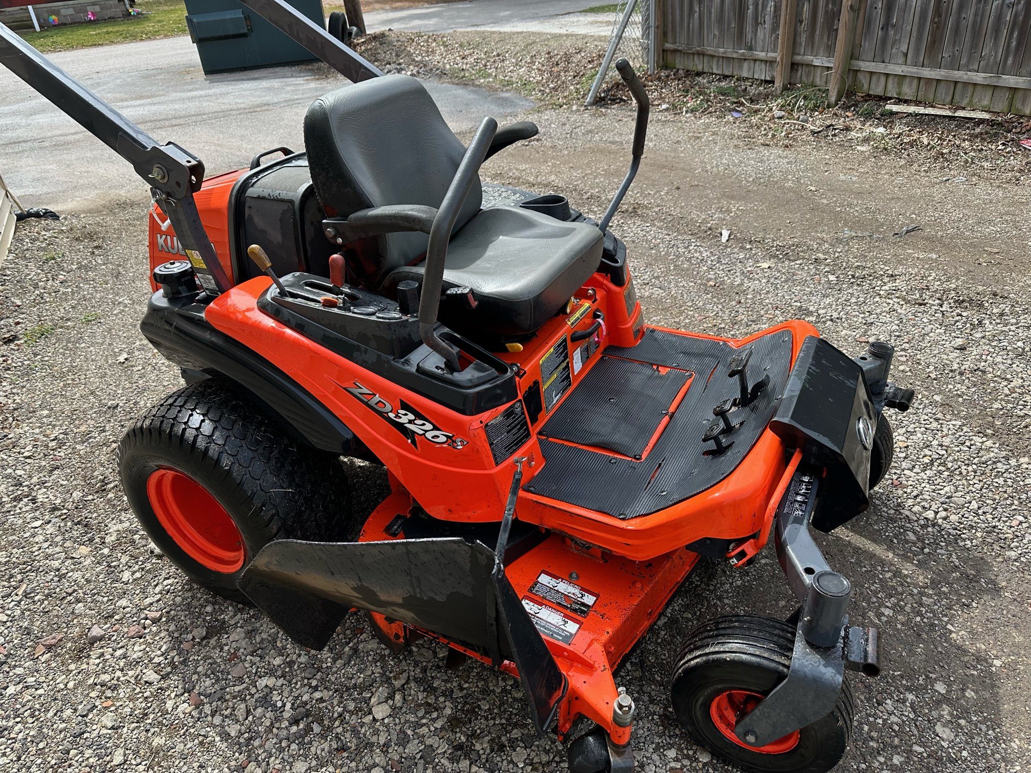 60″ Kubota ZD326S Commercial Diesel Zero Turn Mower! 127 A Month