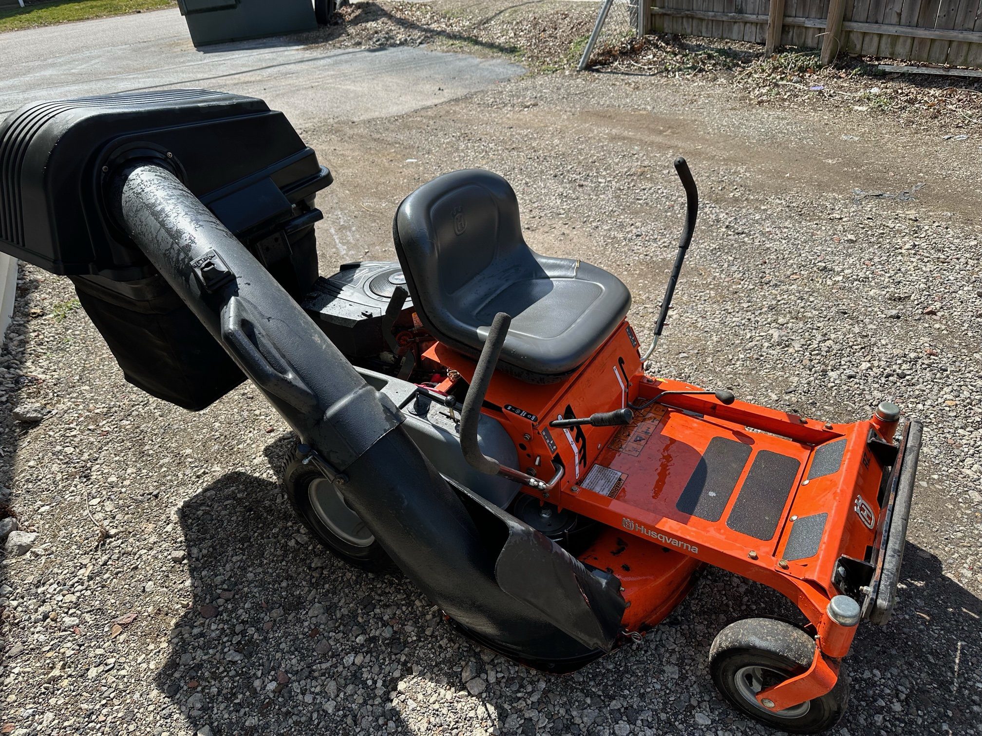 42" Husqvarna RZ4219 Zero Turn Mower W/ Rear Bagger! 53 A Month