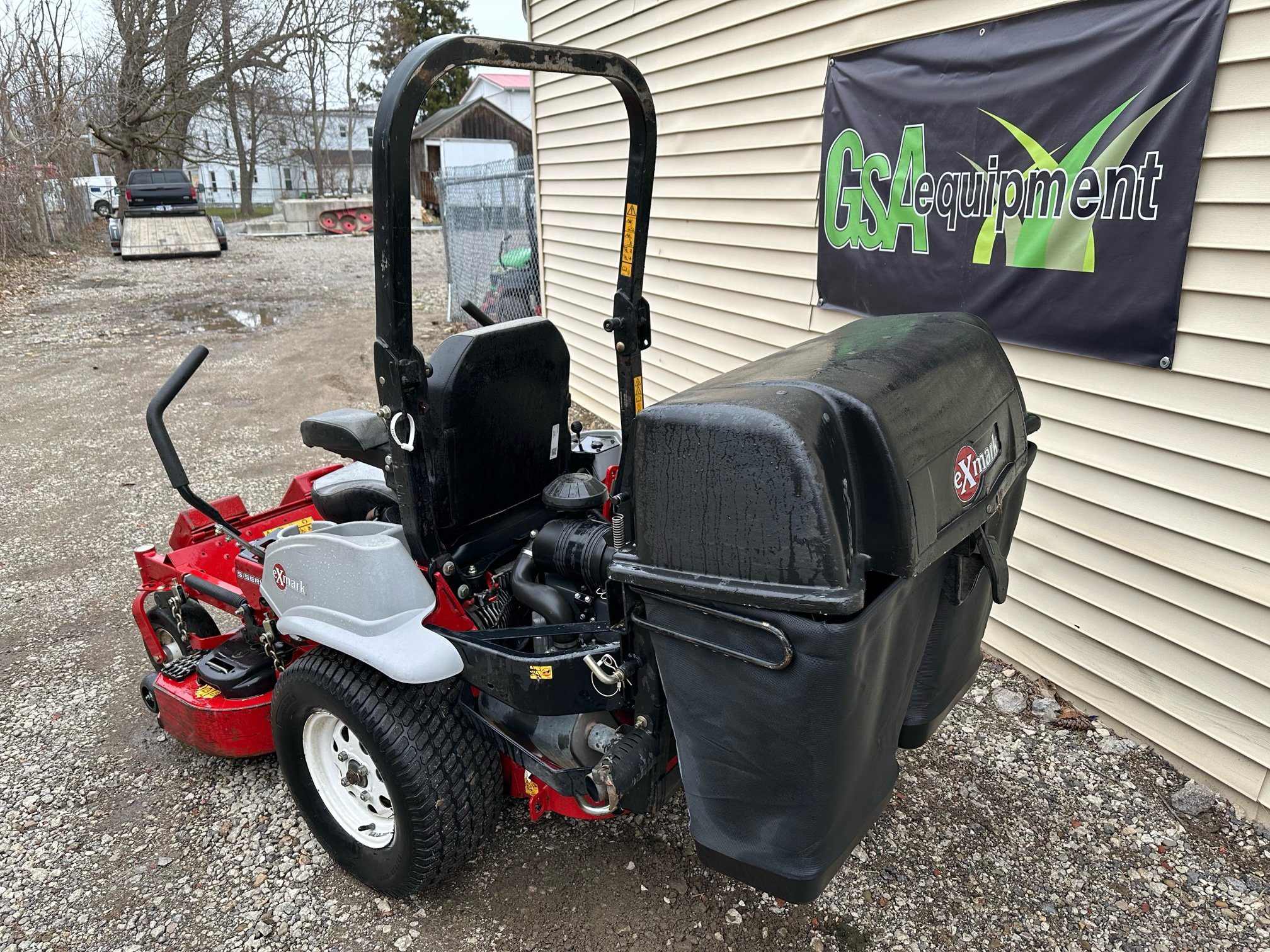 48" Exmark Lazer Z SSeries Zero Turn W/ Rear Bagger! 97 A Month