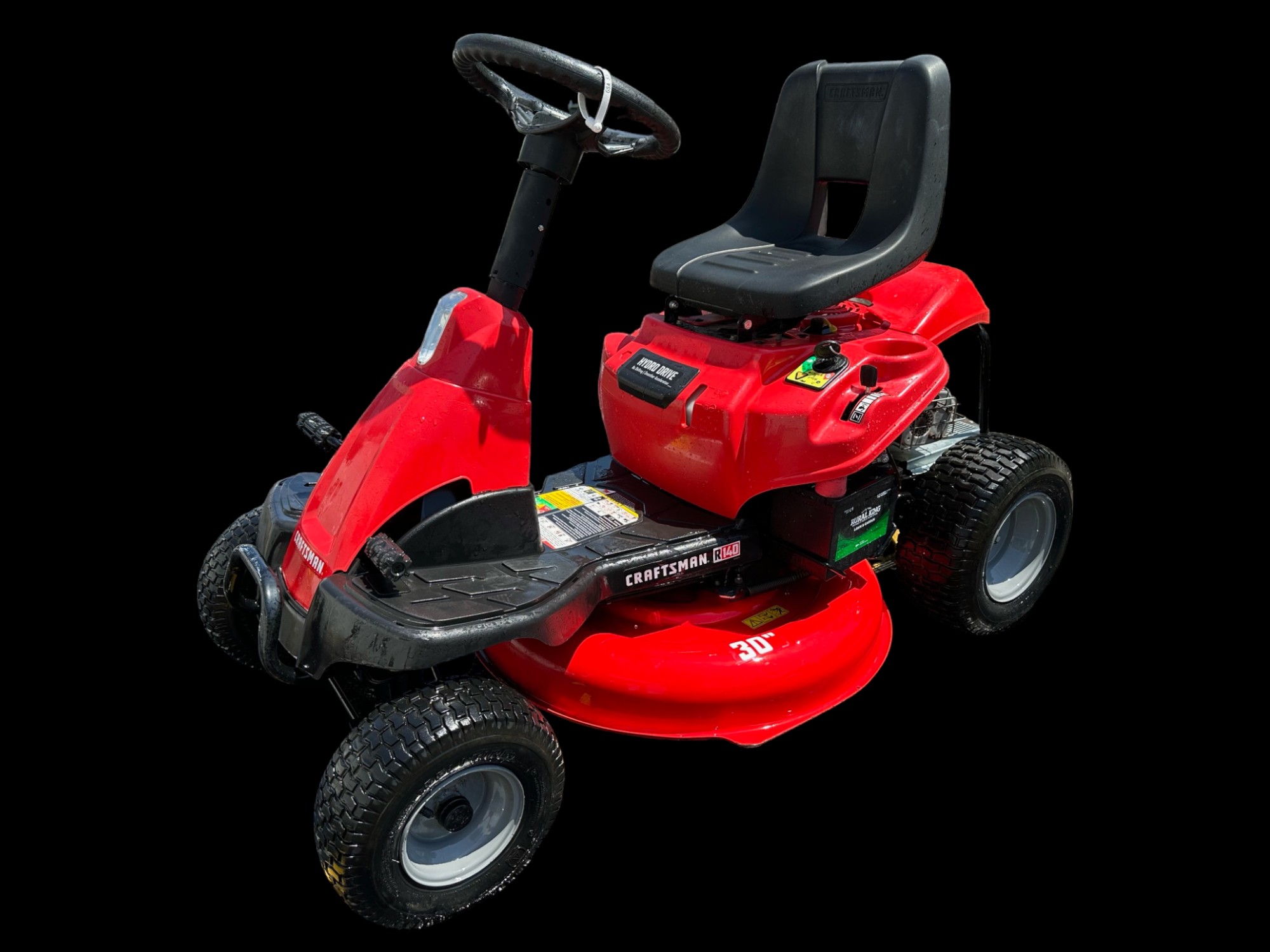 30" Craftsman R140 Rear Engine Riding Lawn Tractor! 2019! Nice Shape