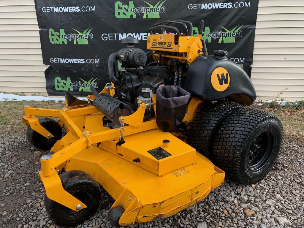 72IN WRIGHT STANDER ZK COMMERCIAL STAND ON MOWER! DEMO! W/DUAL WHEELS