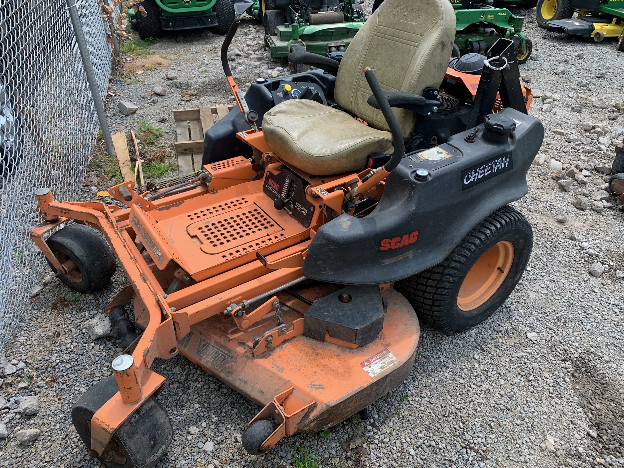 61IN SCAG CHEETAH COMMERCIAL ZERO TURN MOWER MECHANICS SPECIAL Lawn