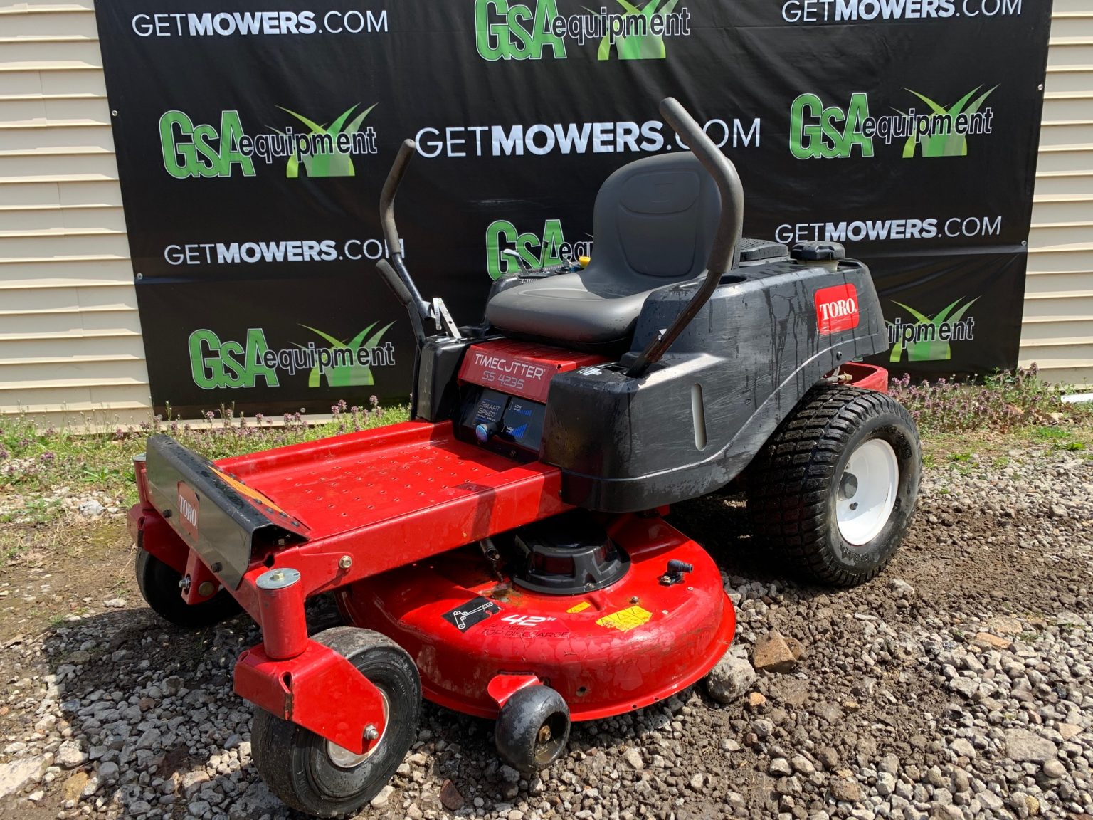 42IN TORO TIMECUTTER SS4225 ZERO TURN RIDING MOWER 20HP