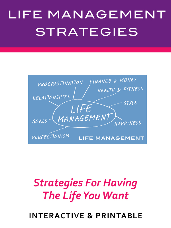 Life Management Strategies Get Organized Wizard