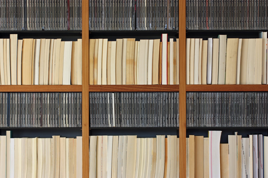 How To Organize Books/CDs/DVDs You Don't Want To Part With Get