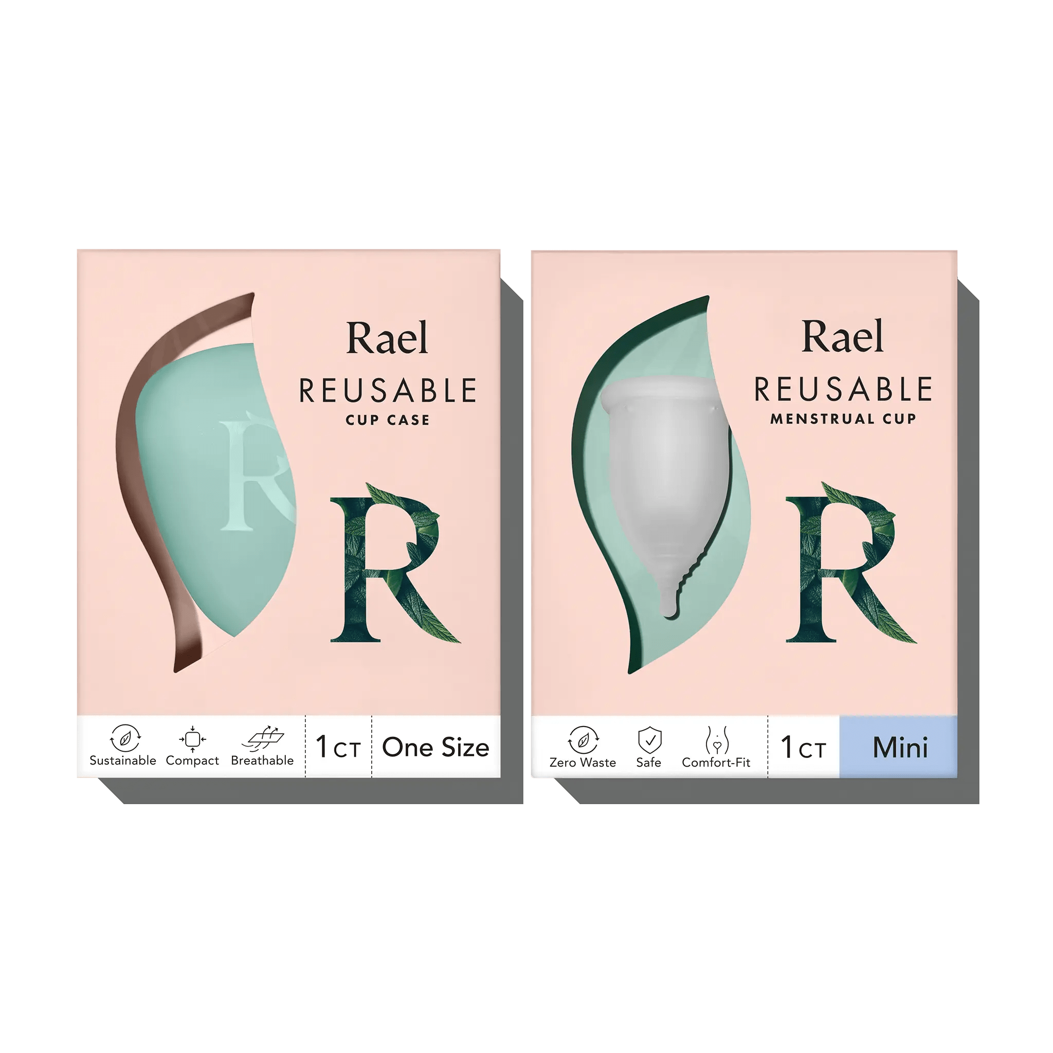 Reusable Menstrual Cup & Case Set Rael