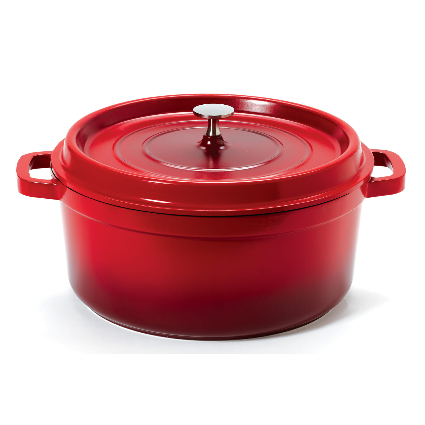 6.5 qt. (7 qt. rimfull), 11" Induction Ready Round Dutch Oven w/ Lid