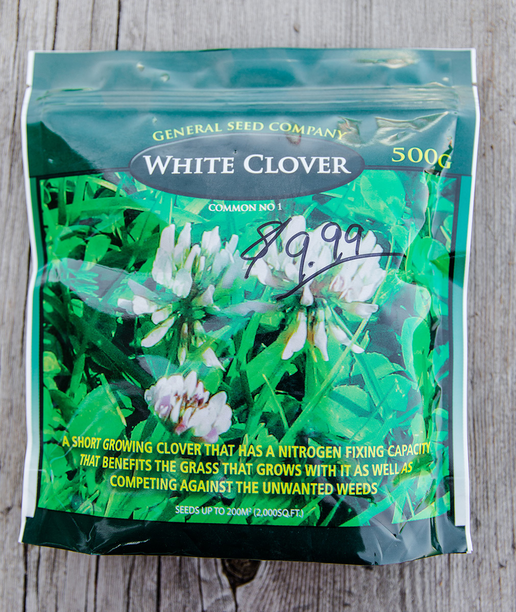 White Clover Seed (500g) Trails End Landscape Supplies