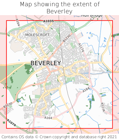 Street Map Of Beverley