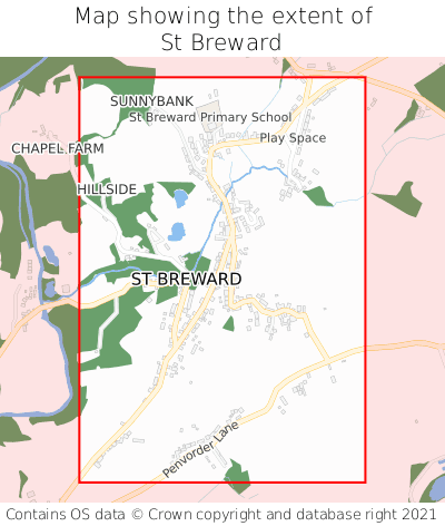 St Breward Cornwall Map Where Is St Breward? St Breward On A Map