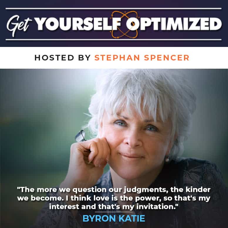 Question Your Thoughts and Beliefs to End Suffering with Byron Katie