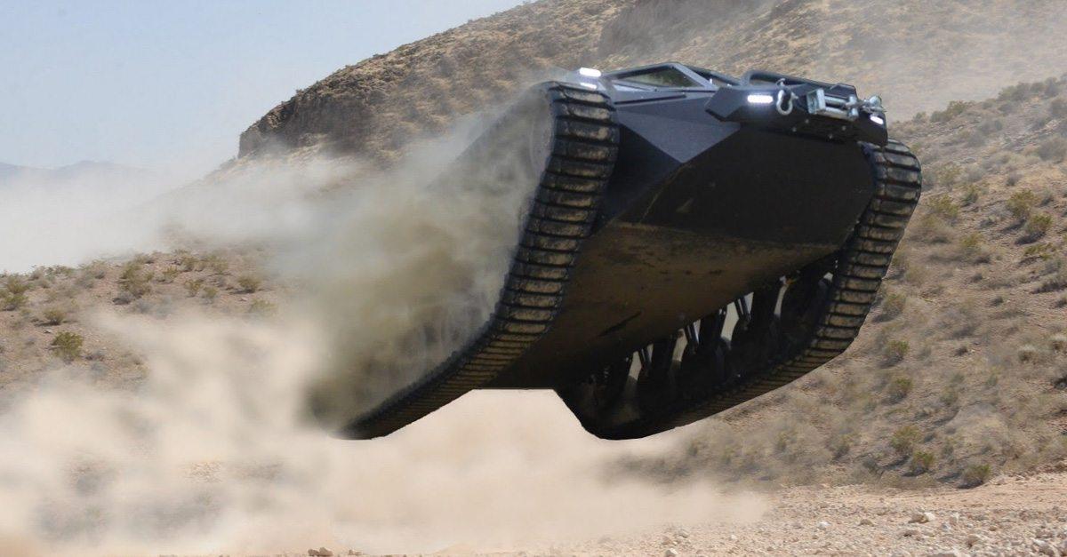 Watch a luxury 'tank' track vehicle make the Argo look like a BigWheel GetZone