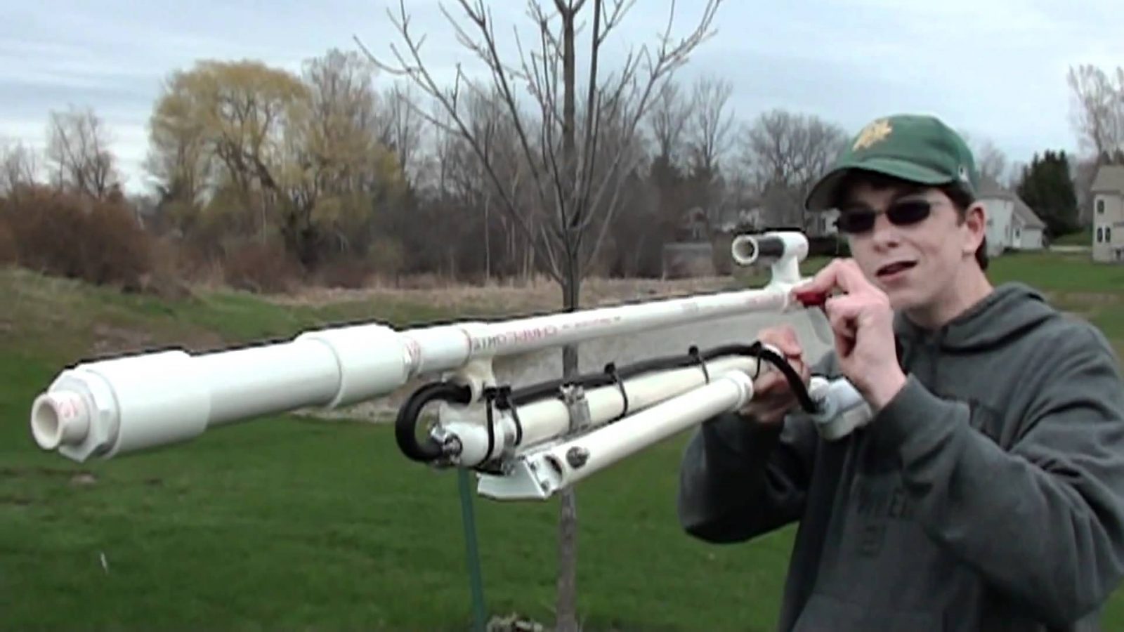 Homemade Air powered Sniper Rifle GetZone