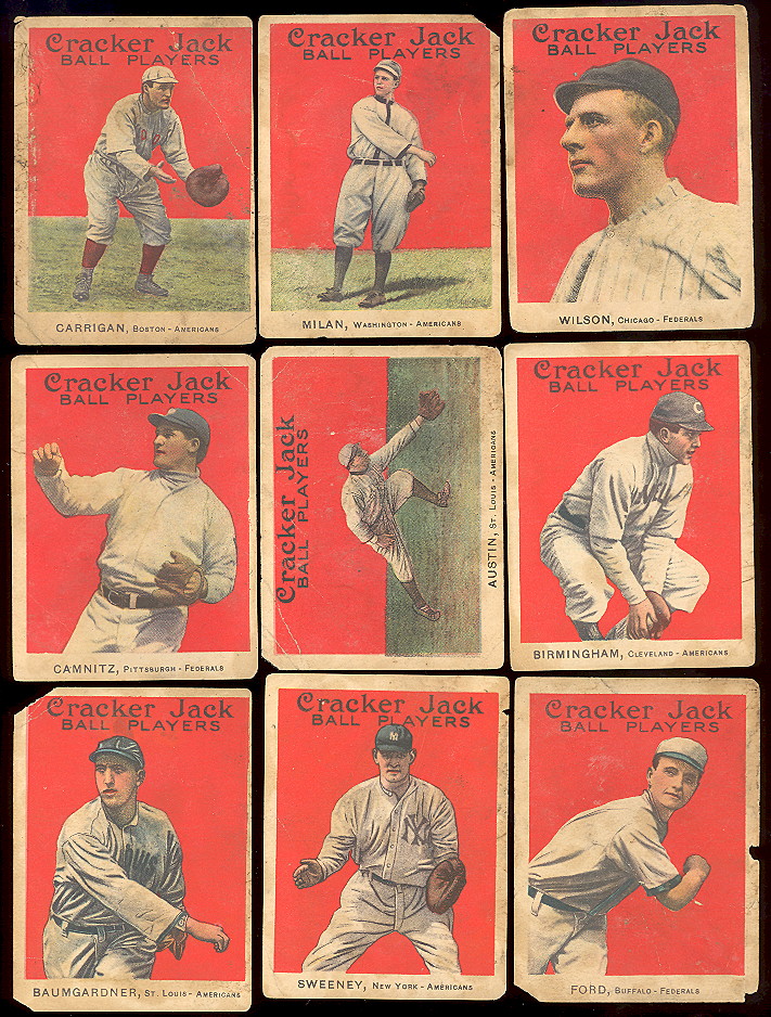 1914 1915 E145 Cracker Jack baseball Cards, Buy Baseball Cards Buy