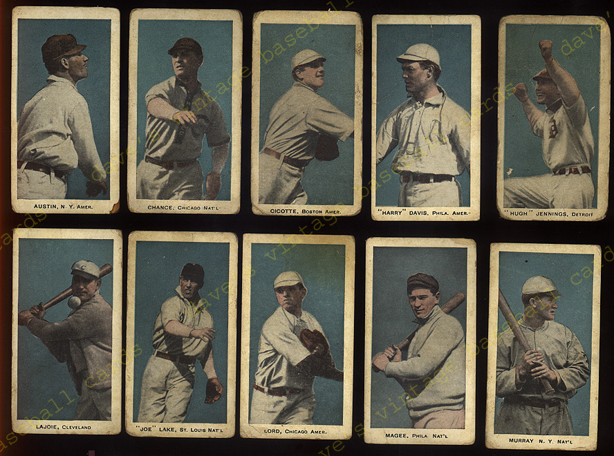 1911 Baltimore News Newsboys Series Baseball cards, Buy Baseball Cards