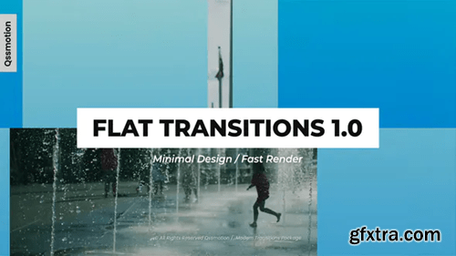 Videohive Minimal Flat Transitions For After Effects 30861763 » GFxtra
