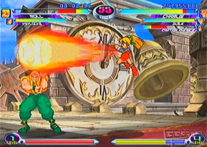 Marvel vs. 2 New Age of Heroes Dreamcast Screenshot GGGames