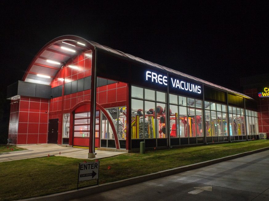 Car Wash Canopy Lighting G&G LED Lighting