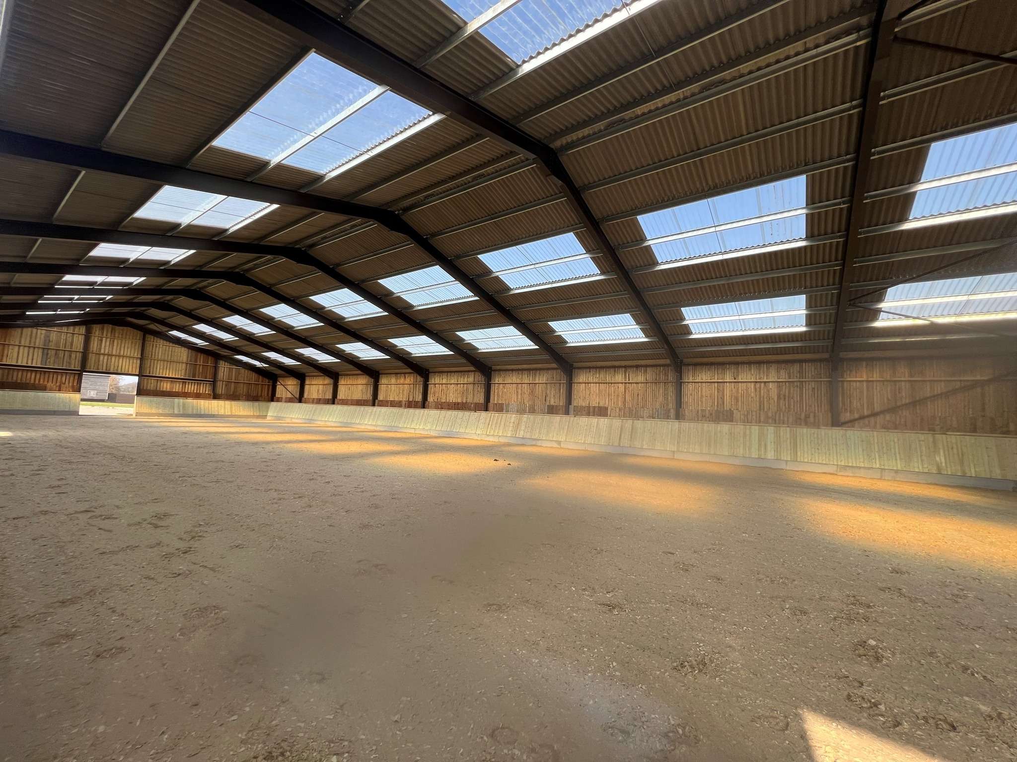 Indoor Riding Arena in Cheshire Steel Framed Buildings & Agricultural