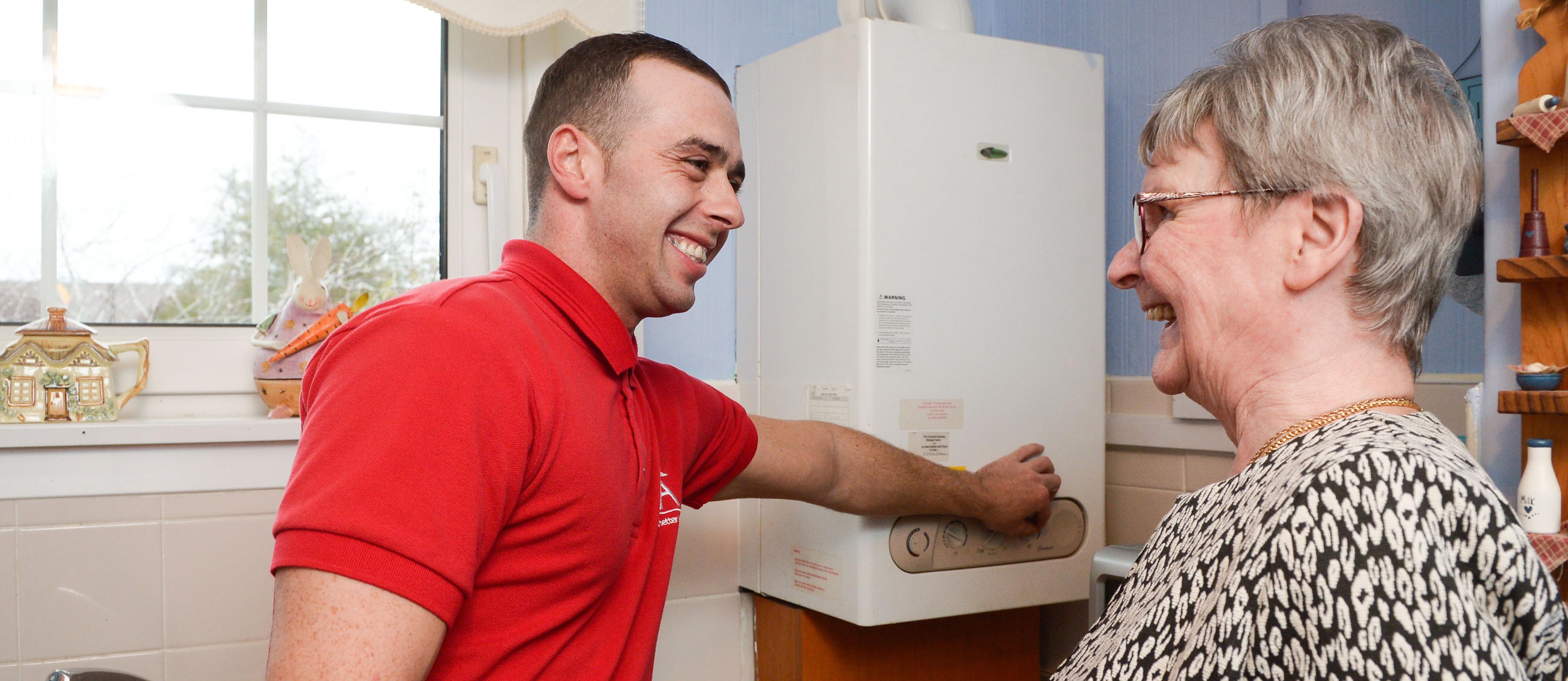 Free winter home check for older tenants GHA