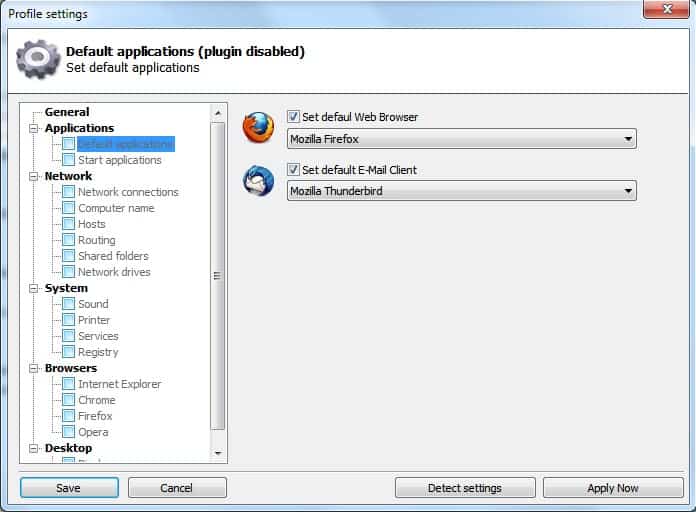 Create Computer Profiles With Quick Config gHacks Tech News