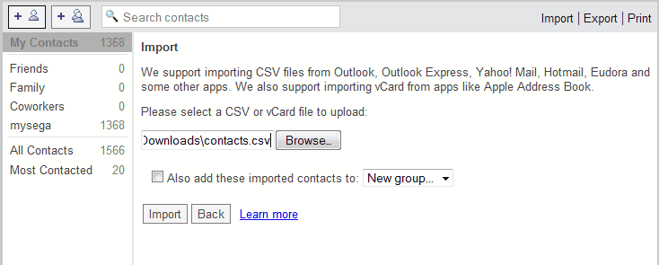 Import A Thunderbird Address Book Into Gmail Contacts
