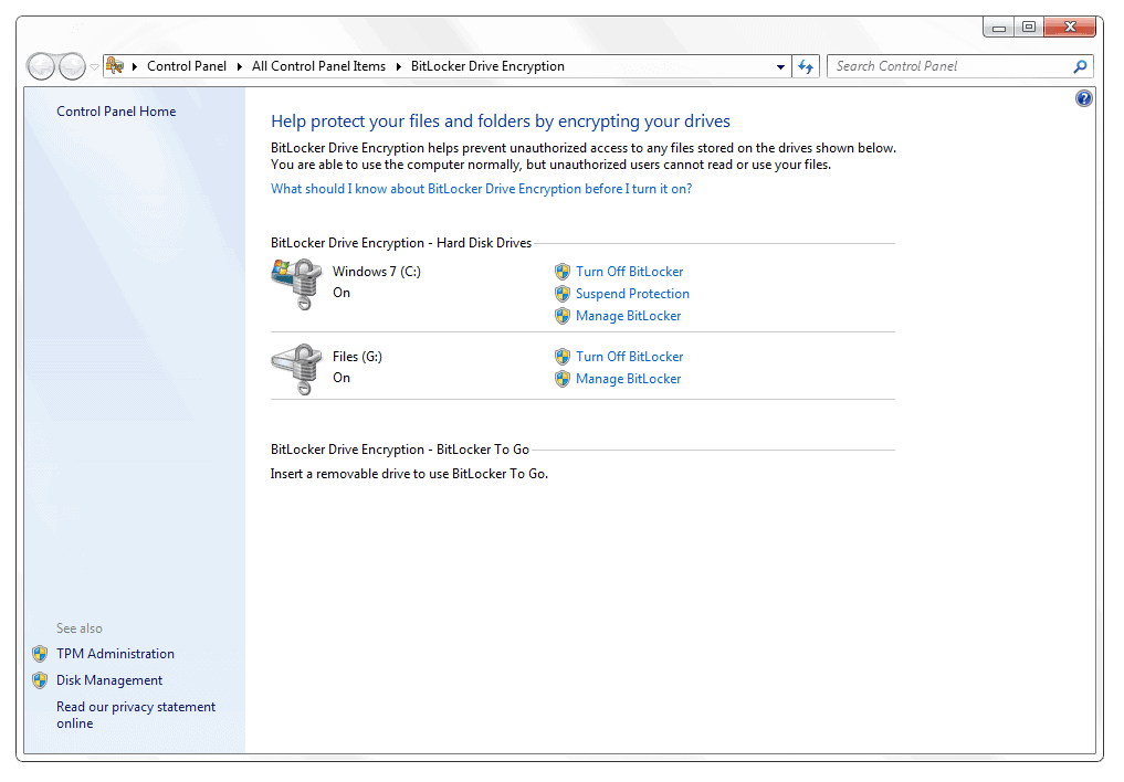 Bitlocker, a Guide for the Uninitiated gHacks Tech News