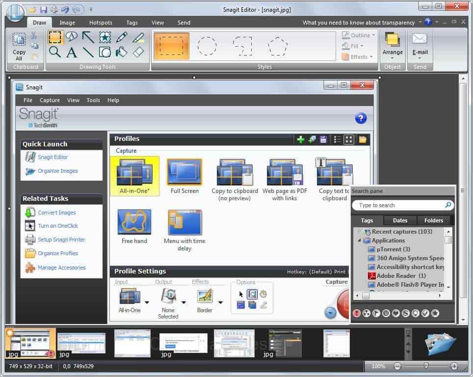 Snagit, Camtasia Studio Review gHacks Tech News