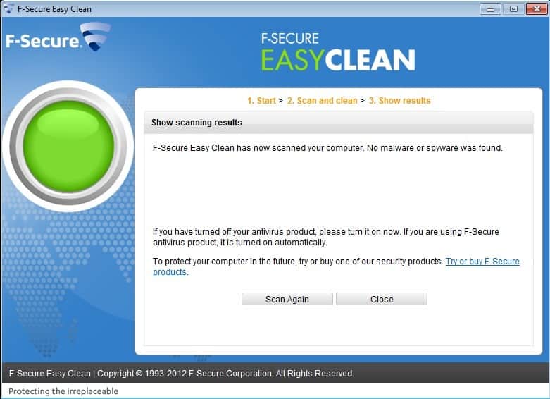 Use FSecure Easy Clean To Scan Your System For Malware gHacks Tech News