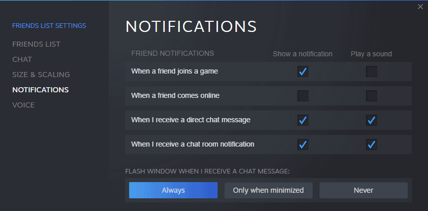 How to configure, move and block Steam notifications gHacks Tech News