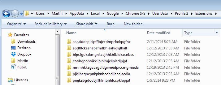 How can I manually and locally install a Chrome extension?