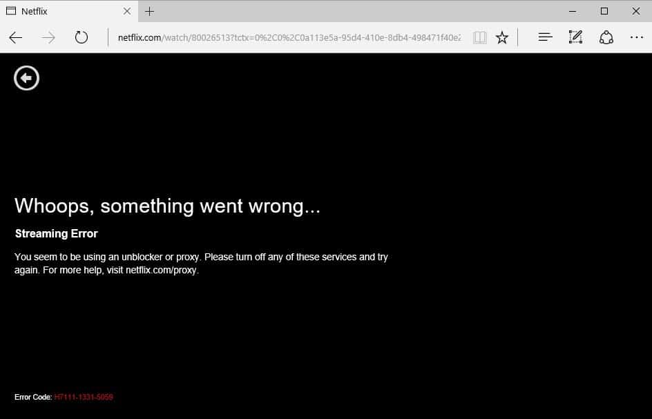 Netflix's proxy block is not perfect yet gHacks Tech News