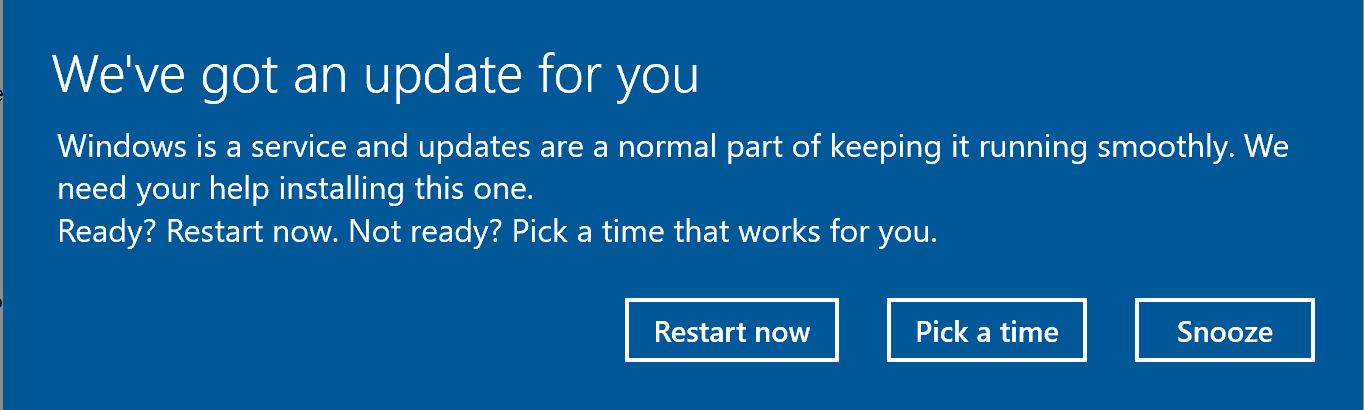 Update Windows Microsoft Support