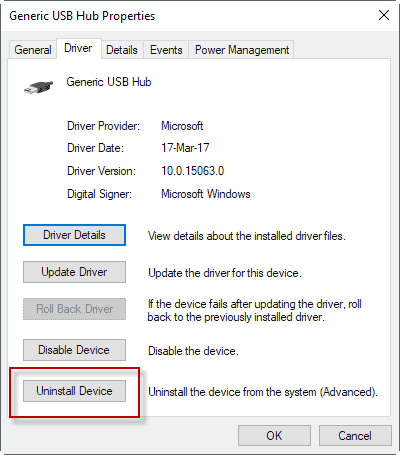 Fix Windows has stopped this device because it has